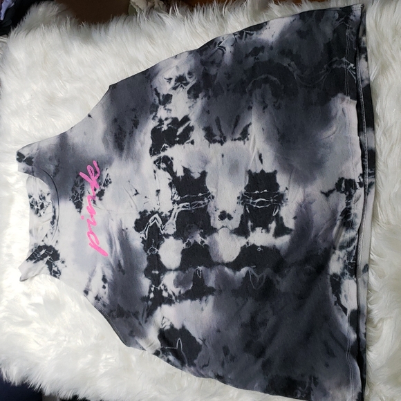 PINK Victoria's Secret Tops - PINK Twist back tye dyed Tank Top